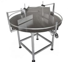 Helautomatisk flaske Unscrambler Dynamic Rotary Worktable