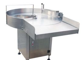 Helautomatisk flaske Unscrambler Dynamic Rotary Worktable2